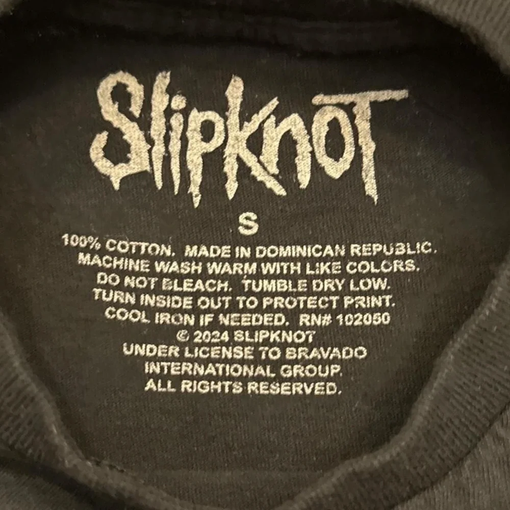 Slipknot 25th Anniversary World Tour T-Shirt Band Tee Metal Concert Merch